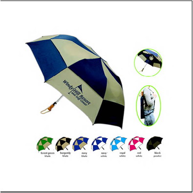 Deluxe double canopy Traveler Umbrella